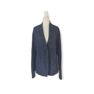 Charter Club V neck Cardigan blue Steel - Size XL